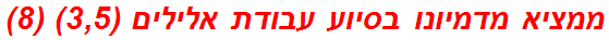 ממציא מדמיונו בסיוע עבודת אלילים (3,5) (8)