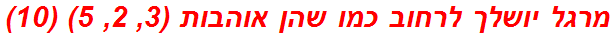 מרגל יושלך לרחוב כמו שהן אוהבות (3, 2, 5) (10)