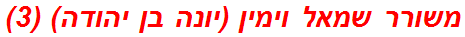 משורר שמאל וימין (יונה בן יהודה) (3)