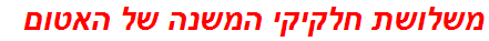 משלושת חלקיקי המשנה של האטום