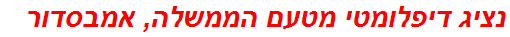 נציג דיפלומטי מטעם הממשלה, אמבסדור