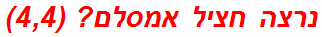 נרצה חציל אמסלם? (4,4)