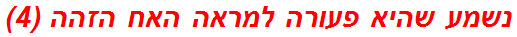 נשמע שהיא פעורה למראה האח הזהה (4)