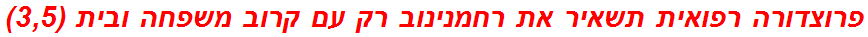 פרוצדורה רפואית תשאיר את רחמנינוב רק עם קרוב משפחה ובית (3,5)