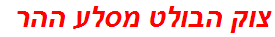 צוק הבולט מסלע ההר