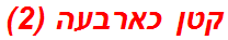 קטן כארבעה (2)