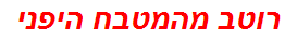 רוטב מהמטבח היפני