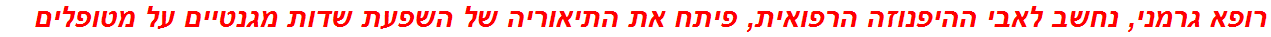 רופא גרמני, נחשב לאבי ההיפנוזה הרפואית, פיתח את התיאוריה של השפעת שדות מגנטיים על מטופלים