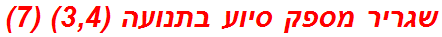 שגריר מספק סיוע בתנועה (3,4) (7)