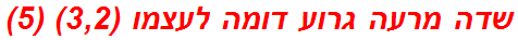 שדה מרעה גרוע דומה לעצמו (3,2) (5)