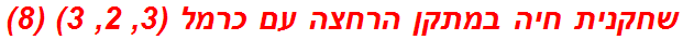 שחקנית חיה במתקן הרחצה עם כרמל (3, 2, 3) (8)