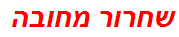 שחרור מחובה