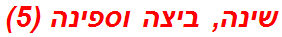 שינה, ביצה וספינה (5)