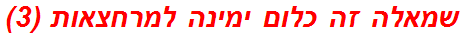 שמאלה זה כלום ימינה למרחצאות (3)