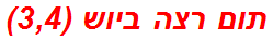 תום רצה ביוש (3,4)