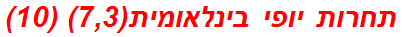 תחרות יופי בינלאומית(7,3) (10)