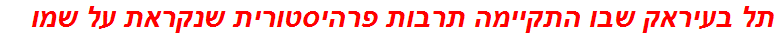 תל בעיראק שבו התקיימה תרבות פרהיסטורית שנקראת על שמו