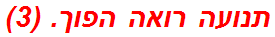 תנועה רואה הפוך. (3)