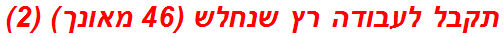 תקבל לעבודה רץ שנחלש (46 מאונך) (2)