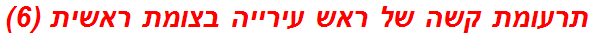 תרעומת קשה של ראש עירייה בצומת ראשית (6)