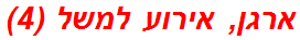 ארגן, אירוע למשל (4)