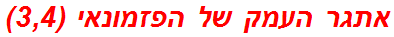 אתגר העמק של הפזמונאי (3,4)