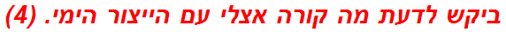 ביקש לדעת מה קורה אצלי עם הייצור הימי. (4)