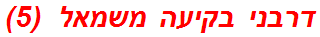 דרבני בקיעה משמאל  (5)