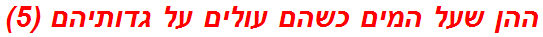 ההן שעל המים כשהם עולים על גדותיהם (5)