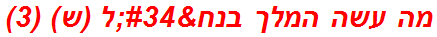 מה עשה המלך בנח"ל (ש) (3)