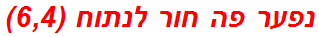 נפער פה חור לנתוח (6,4)