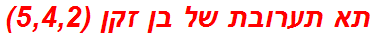 תא תערובת של בן זקן (5,4,2)