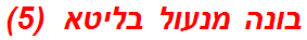 בונה מנעול בליטא  (5)