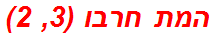 המת חרבו (3, 2)