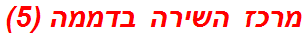 מרכז השירה בדממה (5)