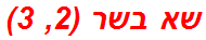 שא בשר (2, 3)