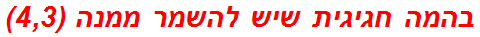 בהמה חגיגית שיש להשמר ממנה (4,3)