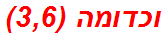 וכדומה (3,6)