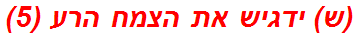 (ש) ידגיש את הצמח הרע (5)