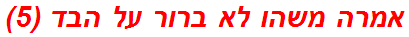 אמרה משהו לא ברור על הבד (5)