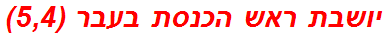 יושבת ראש הכנסת בעבר (5,4)