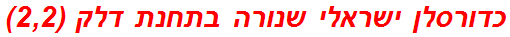 כדורסלן ישראלי שנורה בתחנת דלק (2,2)