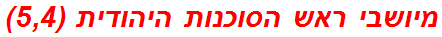 מיושבי ראש הסוכנות היהודית (5,4)