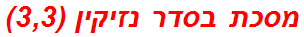 מסכת בסדר נזיקין (3,3)