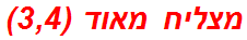 מצליח מאוד (3,4)