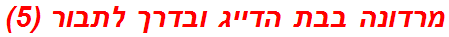 מרדונה בבת הדייג ובדרך לתבור (5)