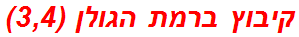 קיבוץ ברמת הגולן (3,4)