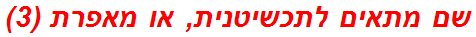 שם מתאים לתכשיטנית, או מאפרת (3)