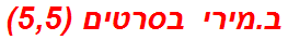 ב.מירי בסרטים (5,5)