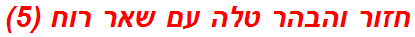 חזור והבהר טלה עם שאר רוח (5)